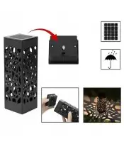 Znicz Solarny Led na Grób Cmentarz Wszystkich Świętych Serce Wzory | Plexido.pl