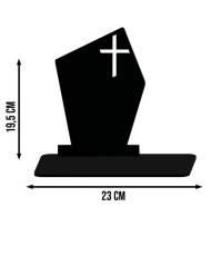Znicz Statuetka Led na Grób Cmentarz Wszystkich Świętych Nagrobek Wzory - 7