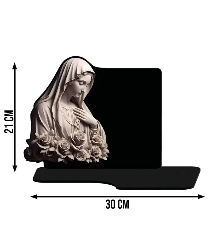 Large Solar Candle XL Premium Mary for the Cemetery | Plexido.pl