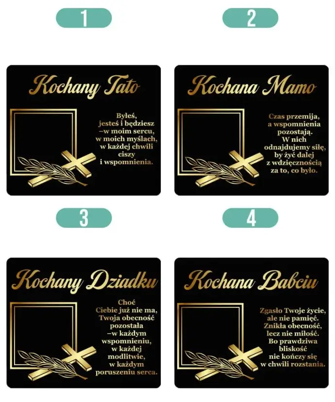 Duży Znicz Premium XL Ze Zdjęciem i Wieczna Róża | Plexido.pl