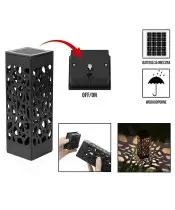 Znicz Solarny Led Statuetka na Grób Cmentarz Wszystkich Świętych - 3