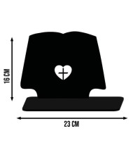 Znicz Solarny Statuetka Led na Grób Cmentarz Wszystkich Świętych Księga Wzory | Plexido.pl
