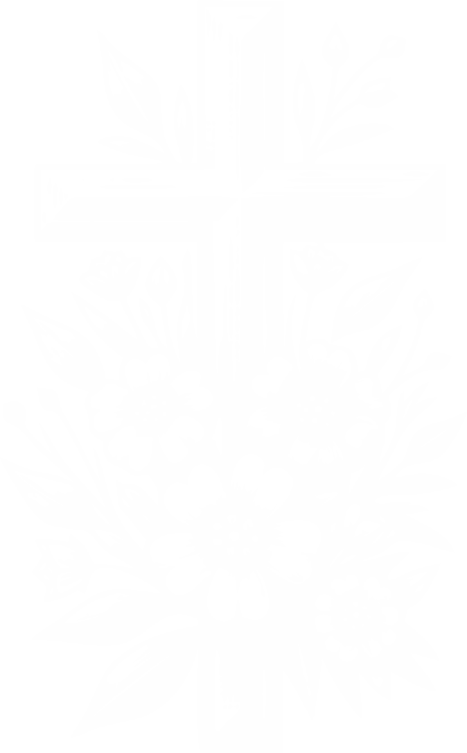 Krzyż w kwiatach
