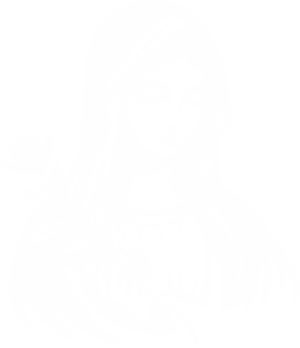 Maryja z różą