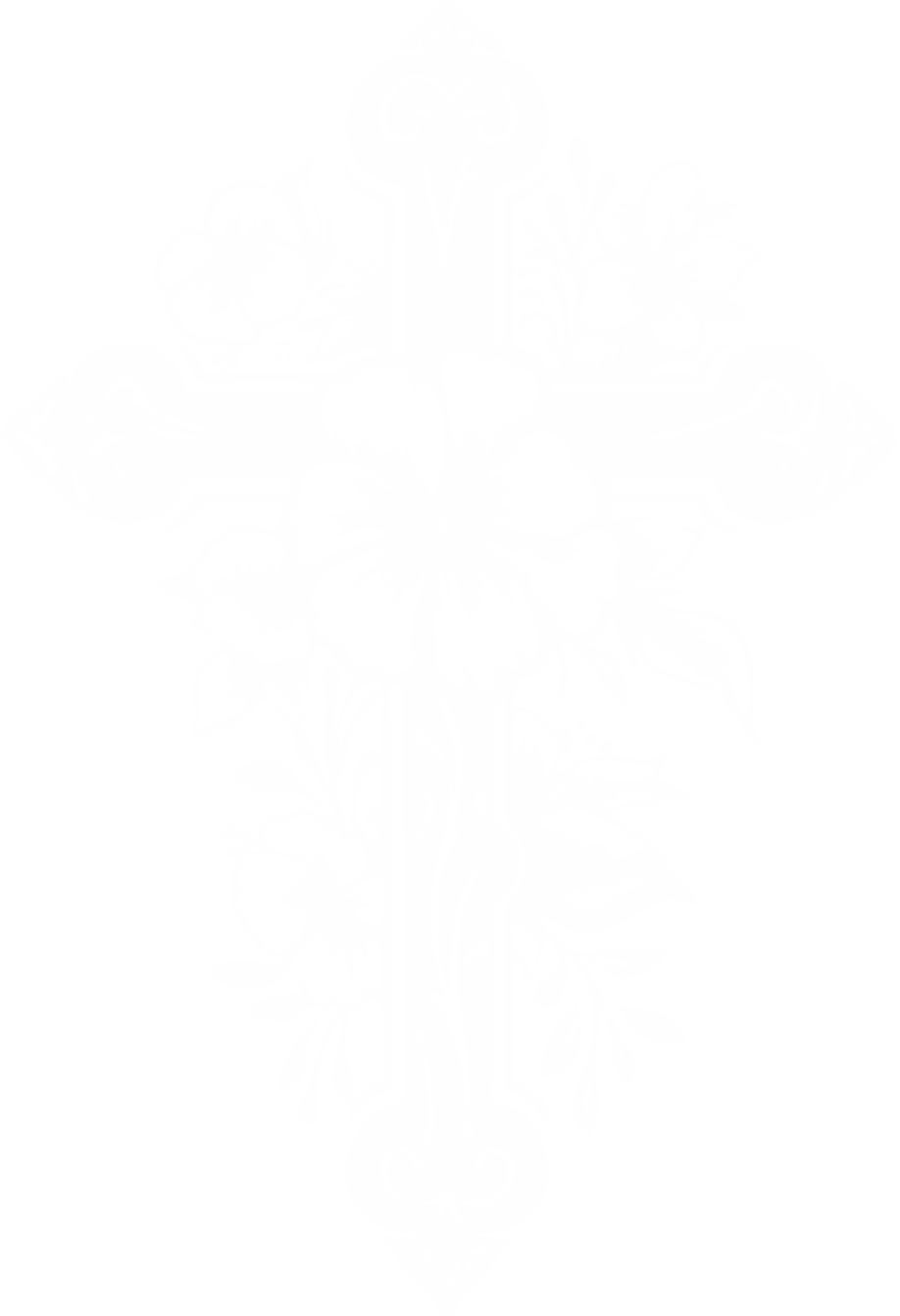 Krzyż w kwiatach